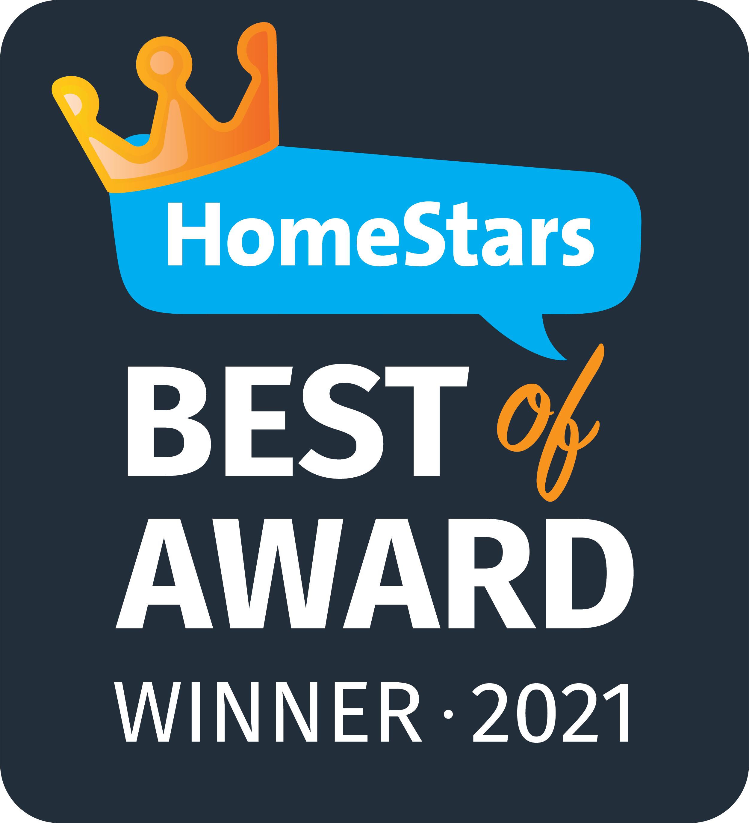 HomeStars Best of Award 2021