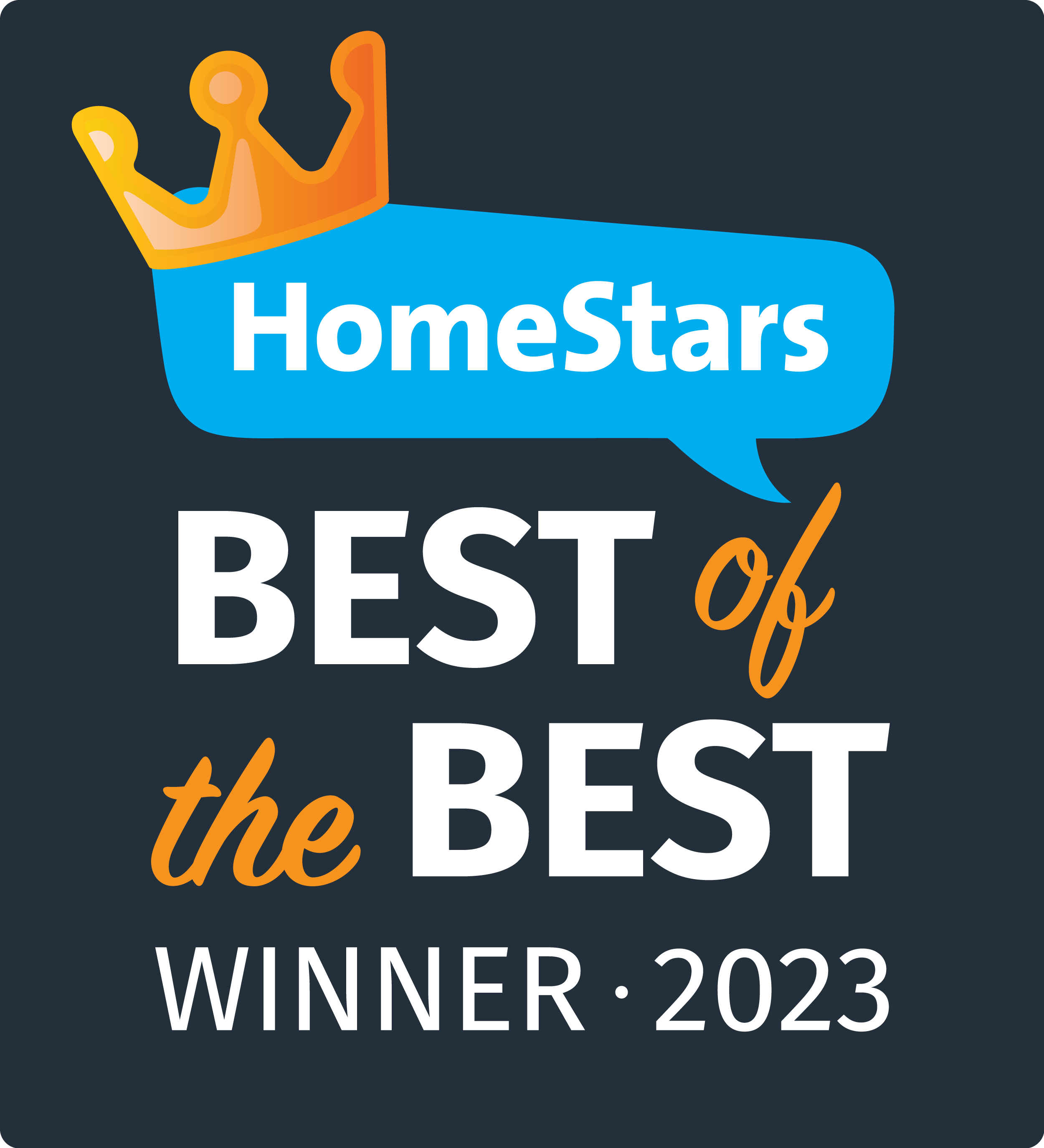 HomeStars Best of the Best 2023