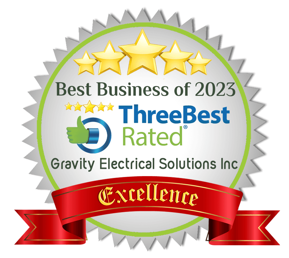 Gravity Electrical Solutions Calgary Award