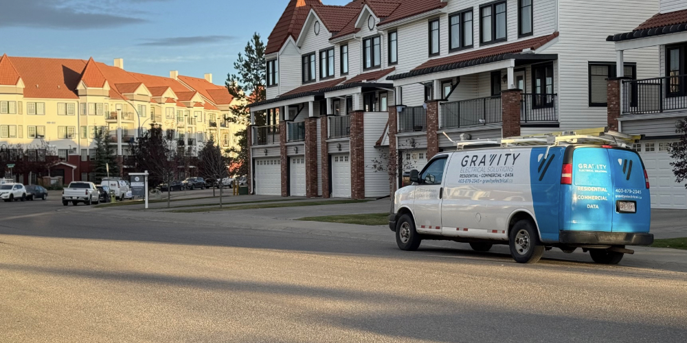 Professional service vehicle - Gravity team ready to serve