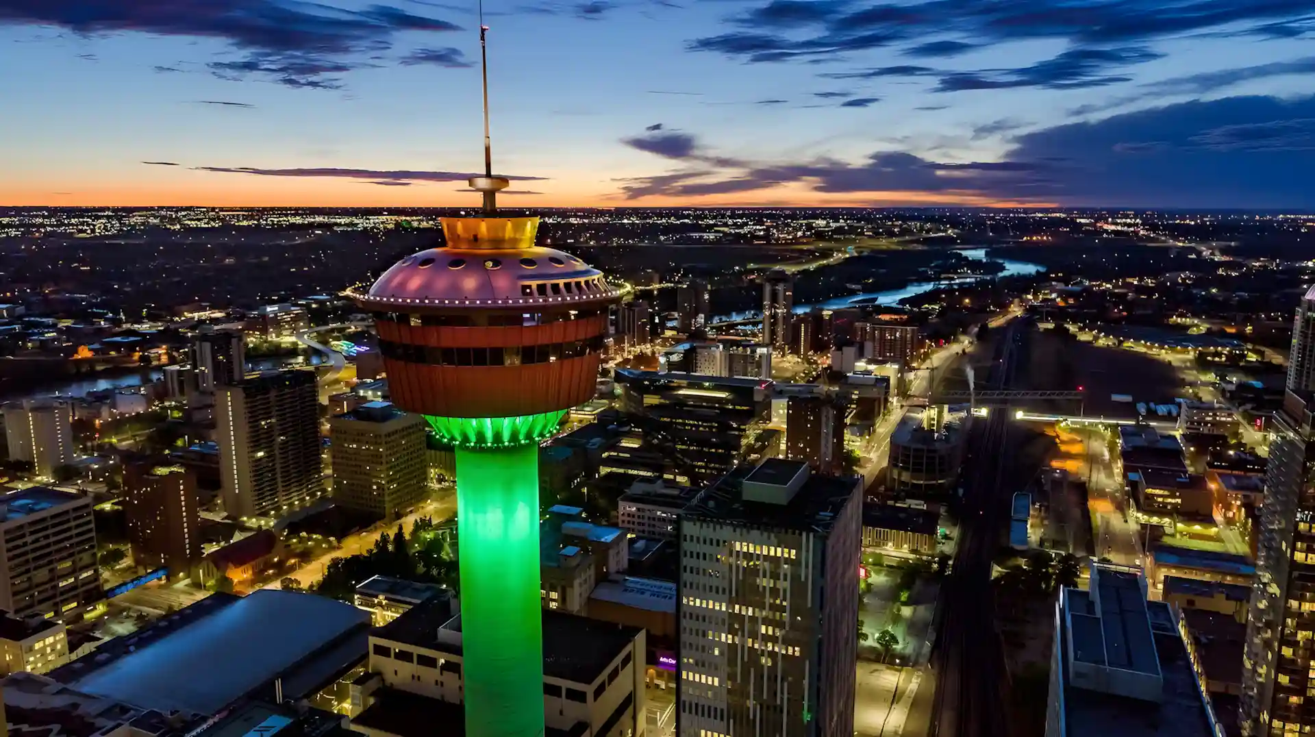Alberta service area landscape