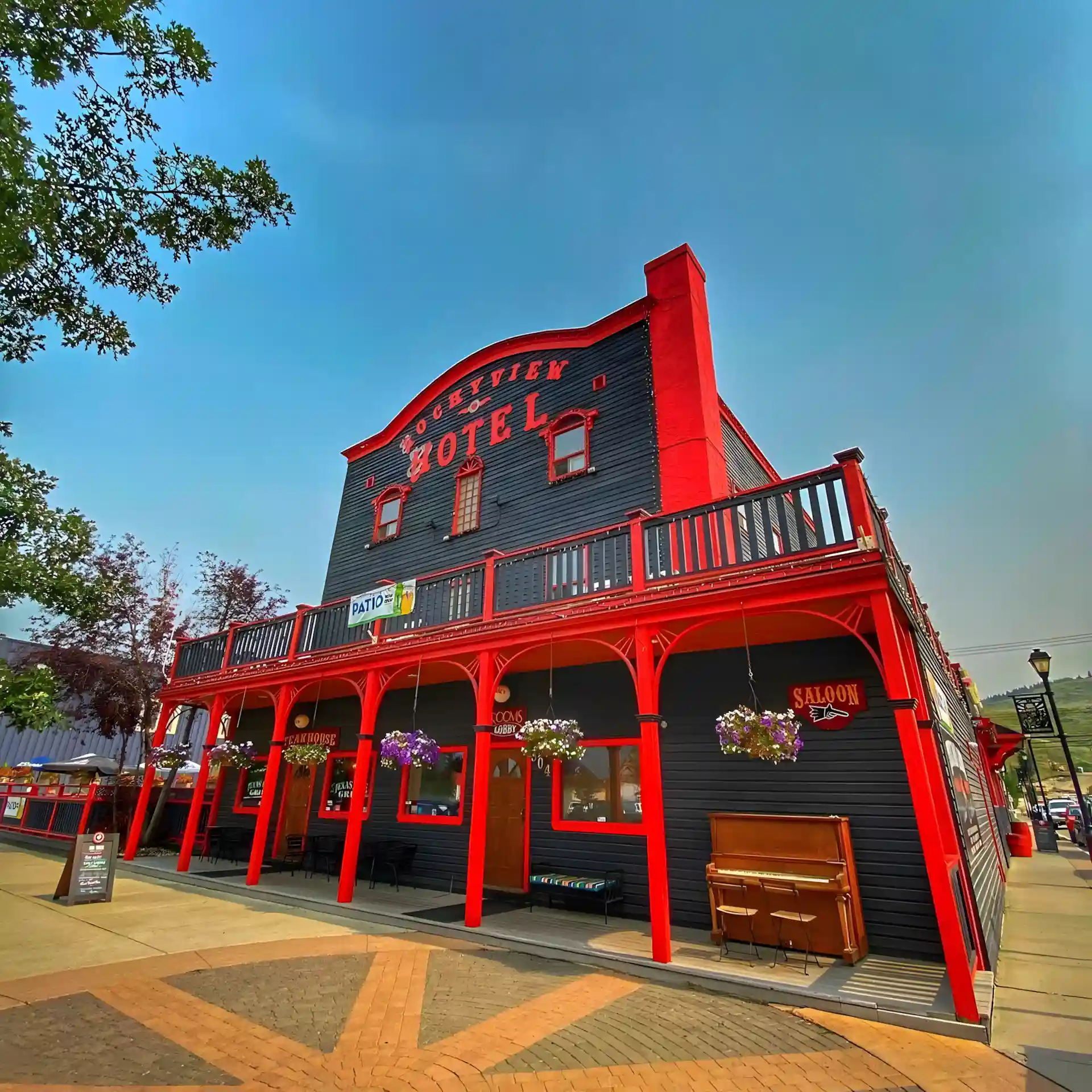 Alberta service area landscape