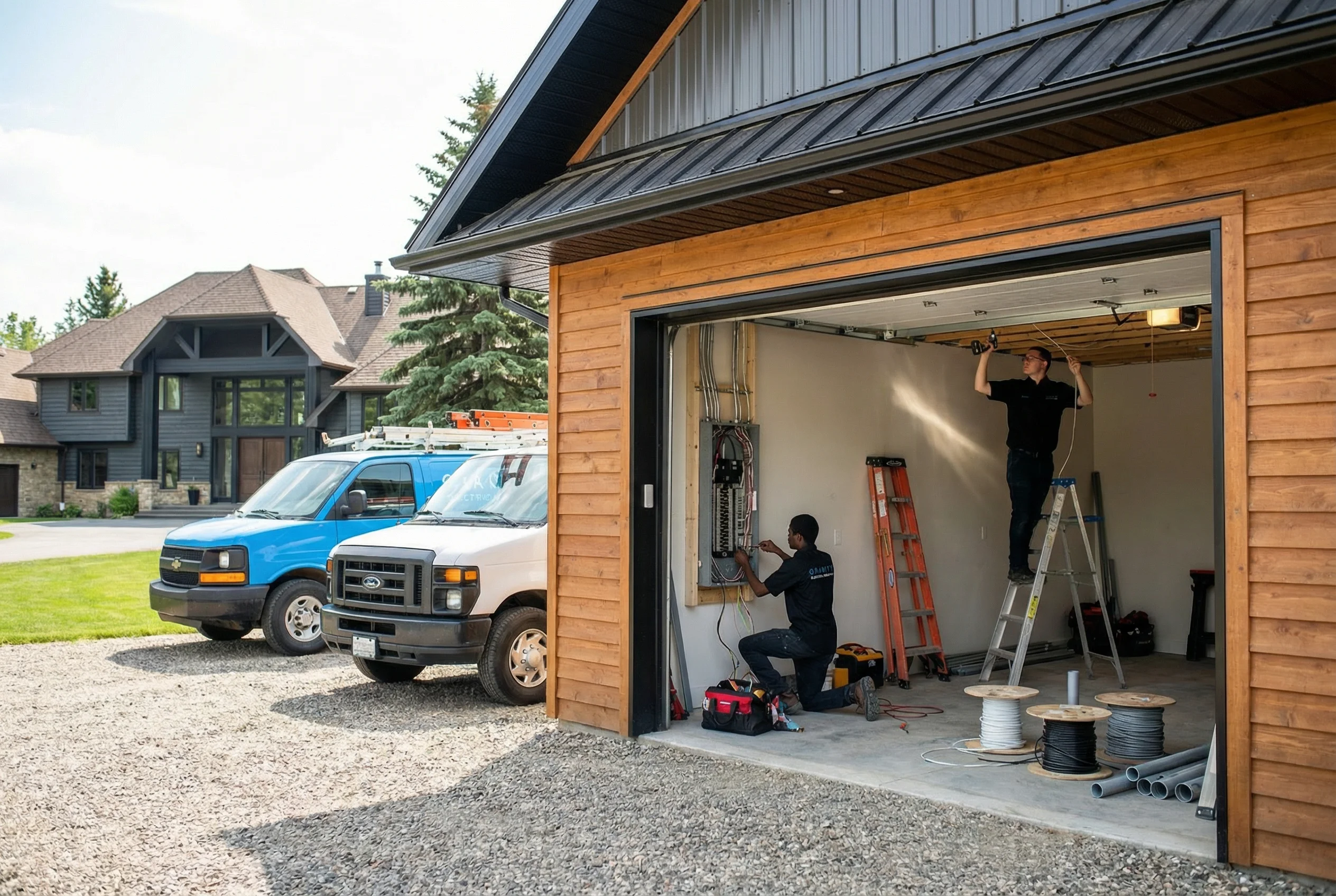 Outbuildings electrical services