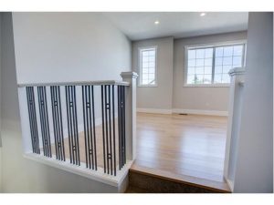 Gravity Electrical Calgary stairway to living area Rockbluff reno